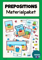 Vorschau - Spiele - Materialpaket: Prepositions of Place - Deckblatt