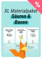 Vorschau - Arbeitsblätter - XL Materialpaket Säuren & Laugen - Experimente - Arbeitsblätter - Unterrichtseinheiten - Deckblatt