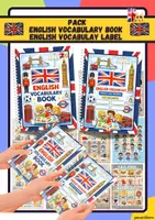 anteprima - Esercizi - Pack English Vocabulary Book English Vocabulay Label - Pagina di copertina