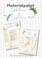 Vorschau - Arbeitsblätter - Materialpaket Gefühlsreise + Gefühlsreise Plus für Kita und Grundschule - Deckblatt