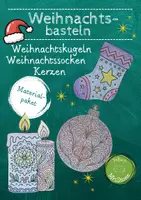 Vorschau - Mal- und Bastelvorlagen - Materialpaket Weihnachtsbasteln - Deckblatt