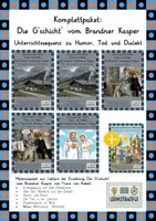Vorschau - Arbeitsblätter - Komplettpaket: Franz von Kobell - Die G'schicht' vom Brandner Kasper - Deckblatt