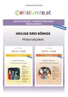 Vorschau - Stundenentwürfe - MATERIALPAKET HEILIGE DREI KÖNIGE / STERNDEUTER - katholische Religion (1. - 4. Schulstufe) - Deckblatt