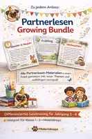 Vorschau - Spiele - Partnerlesen - Saisonales Lesetraining (Growing Bundle) - Deckblatt