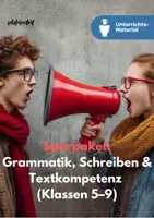 Vorschau - Unterrichtsreihen - Sprache sicher anwenden – Grammatik, Schreiben & Textkompetenz (Klassen 5–9) | Deutsch SEK I Sparpaket - Deckblatt