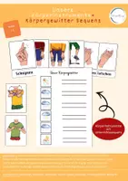 Vorschau - Stundenentwürfe - Materialpaket Body Percussion+Körpergewitter - Deckblatt