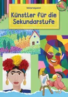 Vorschau - Mal- und Bastelvorlagen - Künstler für die Sekundarstufe, Materialpaket - Deckblatt