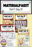 Vorschau - Spiele - Materialpaket Englisch Don't Say It Sek I - Deckblatt