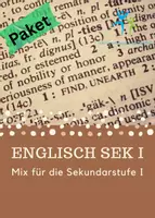 Vorschau - Arbeitsblätter - Materialpaket Englisch Sek I mit Lösung - Deckblatt