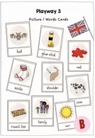 Vorschau - Poster - Picture/Word Cards (Playway 3) - Materialpaket - Deckblatt