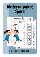 Vorschau - Stundenentwürfe - Materialpaket - Sport - Deckblatt
