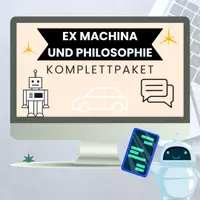 Vorschau - Arbeitsblätter - KOMPLETTPAKET zum Film "Ex Machina" - Deckblatt