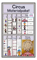 Vorschau - Arbeitsblätter - Circus Bundle - Deckblatt