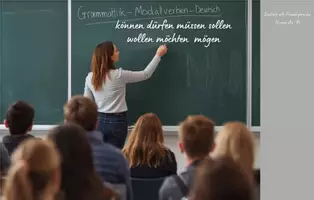 Vorschau - Arbeitsblätter - Modalverben Theoria, Videoclips und Arbeitsblätter mit Lösungen - Deckblatt