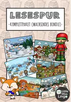 Vorschau - Spiele - Lesespuren Komplettpaket - Klasse 3 / Klasse 4 - Leseförderung / Lesetraining - Deckblatt