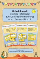 Vorschau - Präsentationen/Tafelbilder - Materialpaket: Digitale Tafelbilder nach Flex und Flora 1 - Deckblatt