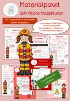 Vorschau - Arbeitsblätter - Sparpaket Schriftliche Multiplikation - Deckblatt