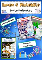 Vorschau - Arbeitsblätter - Ionen & Moleküle Bundle: Atombau, Bindungen, Lewis-Schreibweise, Polarität - Deckblatt