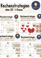 Vorschau - Arbeitsblätter - Rechenstrategien 1. Klasse bis 10 - Deckblatt