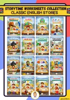Vista previa - Hojas de trabajo - STORYTIME WORKSHEETS COLLECTION - Portada