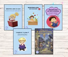 Voorbeeld - PAKKET Begrijpend Lezen - Groep 4 (20% KORTING) - Voorblad