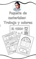 Vista previa - Hojas de trabajo - Paquete de materiales: Trabaja y colorea - Portada