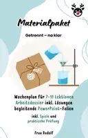 Vorschau - Stundenentwürfe - Materialpaket "Getrennt – na klar" - Chemie - VOLLSTÄNDIG - Deckblatt