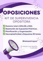 Vista previa - Unidades / Secuencias / Situaciones de Aprendizaje - OPOSICIONES - MEGA PACK - Portada