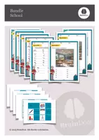 Vorschau - Mal- und Bastelvorlagen - Materialpaket School - Deckblatt