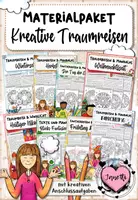 Vorschau - Arbeitsblätter - Traumreisen / Fantasiereisen (mit Kreativaufgaben) | wachsendes Materialpaket - Deckblatt