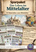 Vorschau - Unterrichtsreihen - Materialpaket: Das Leben im Mittelalter - Deckblatt