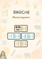 Vorschau - Spiele - Brüche – Materialpaket (wird laufend ergänzt) - Deckblatt