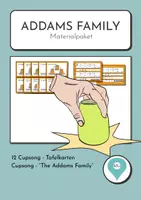 Vorschau - Arbeitsblätter - Cupsong Addams Family – Rhythmus-Materialpaket mit Flashcards & Tafelkarten - Deckblatt