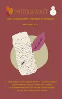 Vorschau - Stundenentwürfe - 🍁❄️Materialpaket Deutsch Klasse 5 – Naturlyrik zu den Jahreszeiten (Herbst & Winter) - Deckblatt