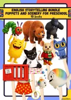 Vorschau - Mal- und Bastelvorlagen - English Storytelling Bundle – Puppets and Scenery for Preschool - Deckblatt