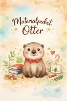 Vorschau - Mal- und Bastelvorlagen - wachsendes Materialpaket: Otterklasse | Otter - Deckblatt