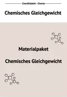 Vorschau - Stundenentwürfe - Materialpaket Chemisches Gleichgewicht - Deckblatt