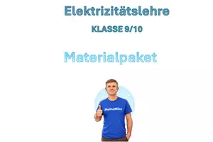 Vorschau - Arbeitsblätter - Materialpaket Elektrizitätslehre 3 Elektromagnetismus und Induktion - Deckblatt