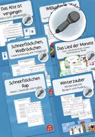 Vorschau - Stundenentwürfe - Materialpaket Winter - Deckblatt
