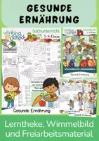 Vorschau - Arbeitsblätter - Ernährung - Deckblatt