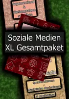 Vorschau - Stundenentwürfe - Soziale Medien – XL Materialpaket Identität · Fake News · Argumentieren - Deckblatt