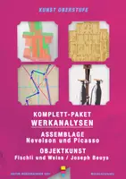 Vorschau - Arbeitsblätter - Materialpaket: Werkanalysen zur Assemblage und Objektkunst von Picasso, Nevelson, Fischli/ Weiss und Beuys - Deckblatt