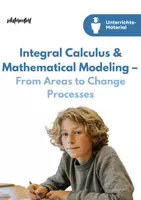 Vorschau - Unterrichtsreihen - Integral Calculus & Mathematical Modeling – From Areas to Change Processes - Deckblatt