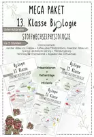 Vorschau - Unterrichtsreihen - Stoffwechselphysiologie II + III: Zellatmung, Gärung, Enzyme | Biologie 13 | komplette Unterrichtsreihe | sofort einsetzbar | Materialpaket - Deckblatt