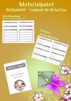 Vorschau - Arbeitsblätter - Materialpaket Hofpausen - Logbuch (Detektive) - Deckblatt