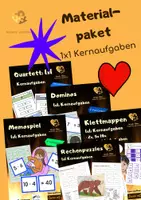 Vorschau - Arbeitsblätter - Sparpaket: 1x1 Kernaufgaben (Einmaleins) #silvesterknaller25 - Deckblatt