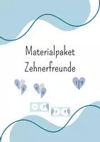 Vorschau - Spiele - Materialpaket Zehnerfreunde/ verliebte Zahlen - Deckblatt
