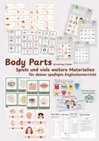 Vorschau - Arbeitsblätter - Body Parts - Materialpaket - Deckblatt
