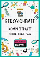 Vorschau - Stundenentwürfe - Redoxchemie – Komplettpaket: Unterrichtsstunden, Experimente & digitales Lernen (Sek I & II) - Deckblatt