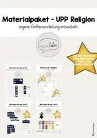 Vorschau - Stundenentwürfe - Materialpaket: UPP Religion - Gottesvorstellungen - Deckblatt